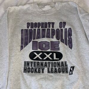 Vintage Sweatshirt - Indianapolis Ice Hockey